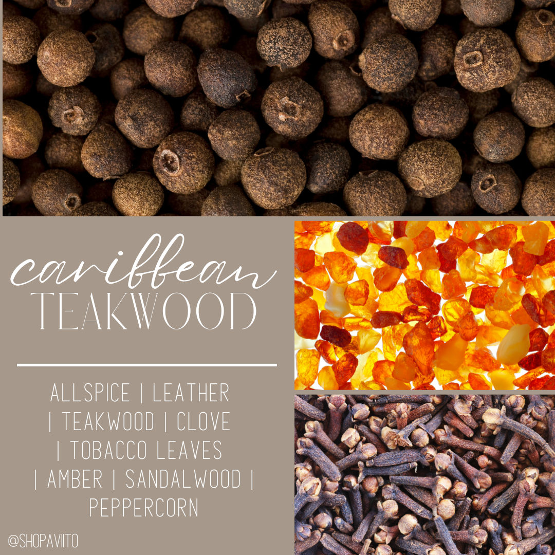 Caribbean Teakwood - Hand + Body Lotion