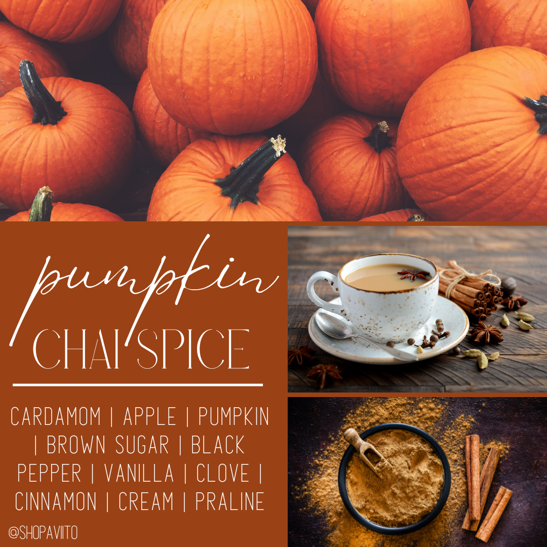 Pumpkin Chai Spice Wooden Wick Soy Candle