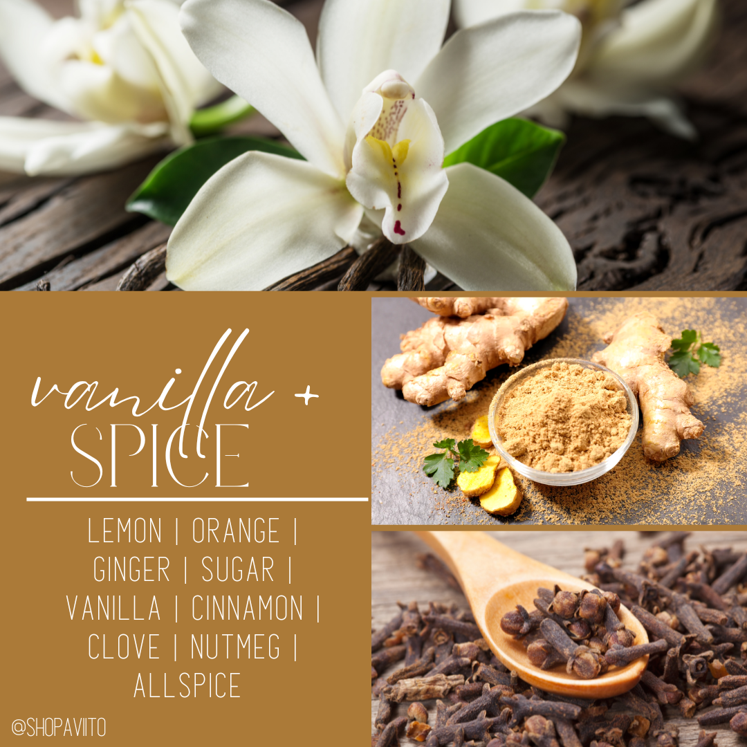 Vanilla + Spice Wooden Wick Soy Candle