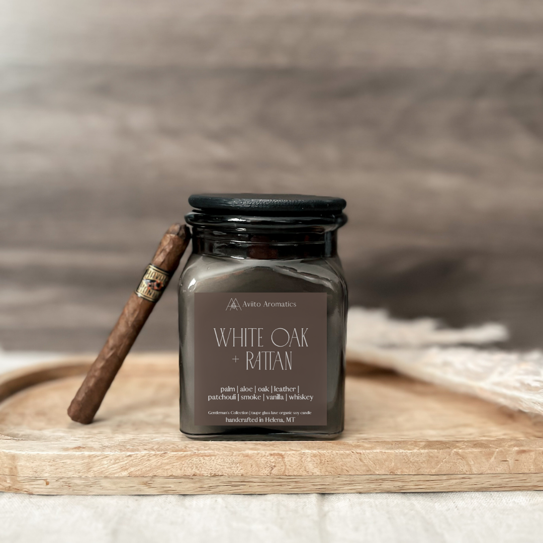 Gentleman's Collection - Crackling Wooden Wick Soy Candles